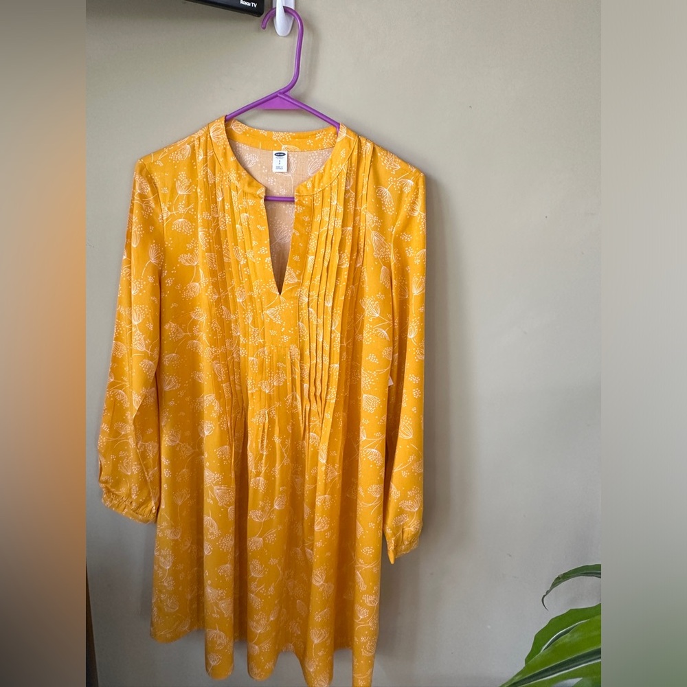 Old Navy Bright Yellow Dress Size SP - Picture 2 of 9